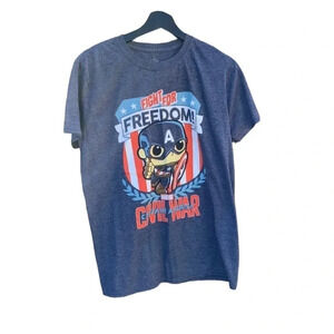 CAPTAIN America civil was shirt size small